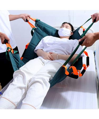 Bed Positioning Pad with 12 Reinforced Handle 46.06" X 29.52" Multipurpose Waterproof Transfer Sheet for Turning Lifting & Sliding Reusable Washable Patient Positioning Sheet