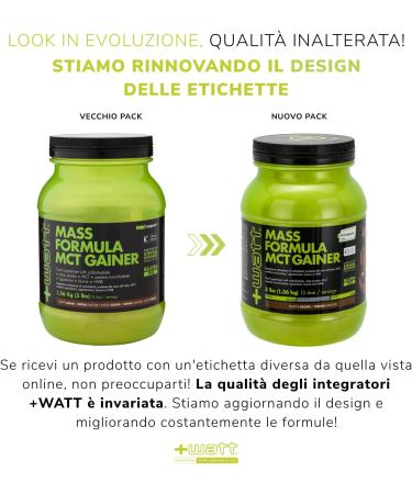 Watt Mass Formula MCT Gainer Support for your intensive workout Size 136 kg Cocoa flavor cocoa 1360 g - Buy Online on GoSupps.com