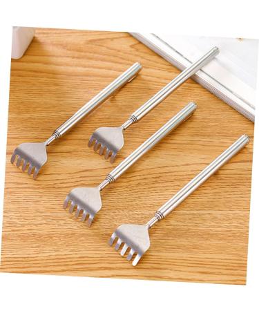 Magiclulu Telescopic Back Scratcher | 6-Stage Adjustable Stainless Steel Tool for Neck & Body Massage - Buy Online on GoSupps.com