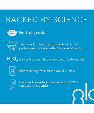 GLO Science GLO Brilliant 3 Pack Teeth Whitening Gel Treatment Kit - Fast, Pain-Free, Long Lasting Results - Cinnamint - Buy Online on GoSupps.com