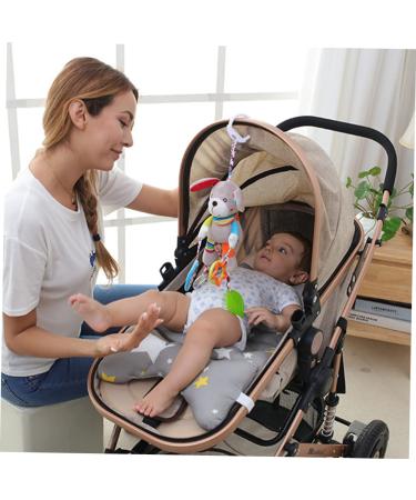 Shop Toyvian Baby Toys - Adorable Plush Crib Toys with Ring Bell for Infants - Size 1 - Buy Online on GoSupps.com