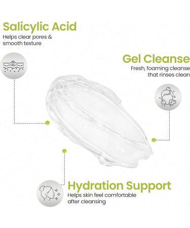 Carbon Theory Gel nettoyant visage l'acide salicylique pour peaux s ches et granuleuses exfolie en douceur et hydrate la peau pour r duire les imperfections et unifier le teint 150 ml - Buy Online on GoSupps.com