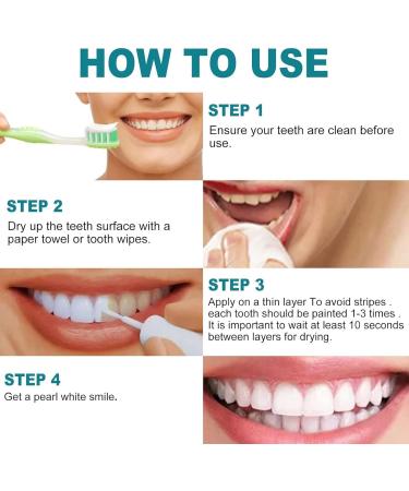 Celsky Paint Celsky Smile Tooth Paint Instant Teeth Whitening Paint Natural Teeth Whitening Paint Long Lasting Whitening No Sensitivity and Easy (2pcs) - Buy Online on GoSupps.com