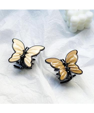 Daily Large Hair Clips With For Butterfly Decor Hair Clips For Women Thick Hair Premium Jaw Clips For Thick Hair Large Coffee - Buy Online on GoSupps.com