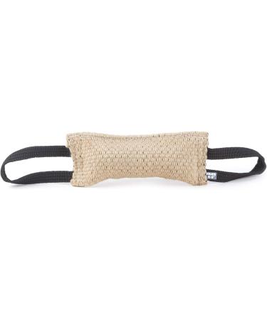 Julius-K9 18125 Jute Tug with Two Handles 25 x 7 cm | Durable Jute Toy for Training | 2 Handles for Easy Grip - Buy Online on GoSupps.com