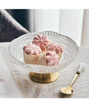 Fruit Basket Fruit Bowl Glass Fruit Plate Dinner Plate Bedroom Living Room Fruit Bowl Home Decor Bowl Kitchen Organizers and Storage (Color : Clear Size : 25.5 * 11.5cm) - Buy Online on GoSupps.com