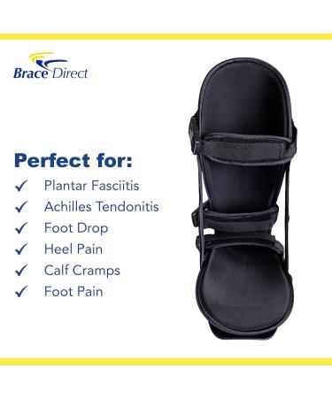 Adjustable Night Splint for Plantar Fasciitis & Heel Pain Relief - PDAC L4396 L4397 - Right & Left Foot Men & Women - Buy Online on GoSupps.com