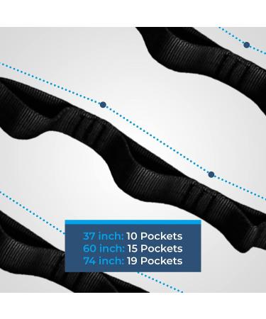 Rock-N-Rescue Daisy Chain - 15.5 kN Nylon Multi-Loop Sling | Made in USA | Rock Climbing & Firefighter Gear - Buy Online on GoSupps.com