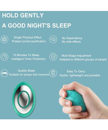 Microstrom Sleep Aid Instrument - Handheld Device with 3 Modes 9 Intensity Levels & USB Charging | Comfortable Oval Design for Quick Sleep - Buy Online on GoSupps.com
