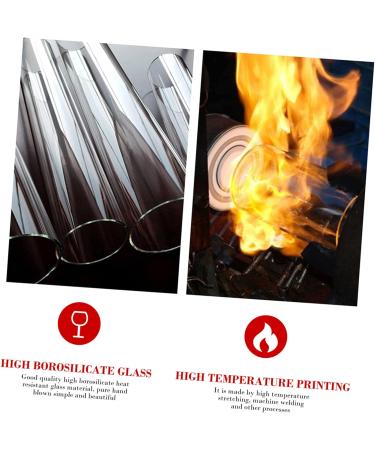 Ciieeo 2 Pcs Glass Oiler Kitchen Glass Cruet Containers with Lids Cooking Oil Cruet Glass Cruet Dispenser Kitchen Condiment Storage Practical Soy Cruet Jar Orange Silica Gel With Cover 27x10cmx2pcs Transparentx2pcs - Buy Online on GoSupps.com
