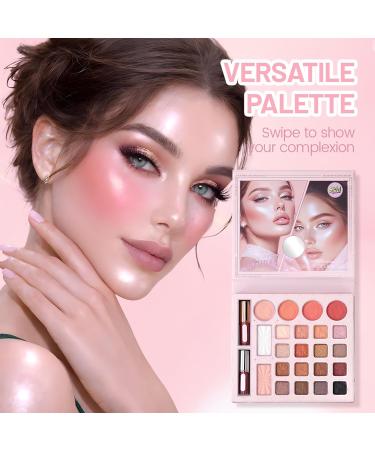  dzqad Eyeshadow Palettes 24 Colours with Iridescent and Pearlescent Matte Finish Beauty Makeup Palette for Women and Teenagers Halloween Party Travel Professional Use - Buy Online on GoSupps.com