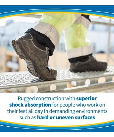 Dr. Scholl's Work Massaging Gel Insoles for Men - Comfortable Shoe Inserts - Buy Online on GoSupps.com