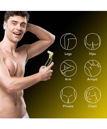 Buy Wet and Dry Electric Shaver for Men - Rechargeable 360 Face Beard Trimmer & Grooming Kit with 4 Interchangeable Heads - Washable Electric Razor Model #1 - Buy Online on GoSupps.com