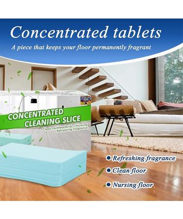 Floor Cleaning Tablets Innovative Floor Cleaning Slice Sheets Multifunctional Tiles Concentrated Soluble Cleaner Tablet Tile Wood Floor Decontamination Mopping Cleaning Tablet (Blue-60pcs) - Buy Online on GoSupps.com