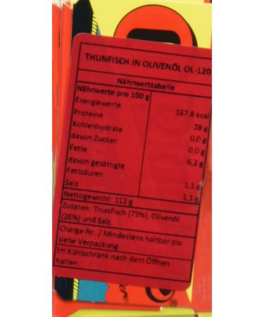 Buy Conservas Ortiz At n Claro - Finest Yellowfin Tuna Pack of 2 (2 x 112g) | Premium International Shipping - Buy Online on GoSupps.com