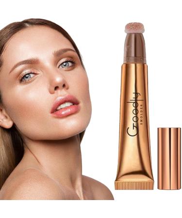 Stick | 15ml Multifunctional Bronzer Pen Makeup Creamy Texture Highlighting Shade Makeup with Air Cushion Applicator Coatuiyo - Buy Online on GoSupps.com