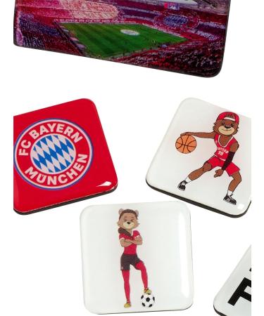 FC Bayern Munich Magnet Set for Kids - 9 Colorful Collectible Magnets | Official Merchandise - Buy Online on GoSupps.com