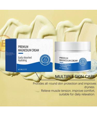  G n rique Sleeping Magnesium Cream 90g Body Moisturizer Lavender Infused Relaxation Formula Soothing Hydration Deep Sleep Support Cream for Neck Shoulders Legs Night Time - Buy Online on GoSupps.com