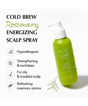 Rated Green Real Mary Energizing Scalp Spray 120ml - Revitalize & Refresh Your Scalp | International Shipping Available - Buy Online on GoSupps.com