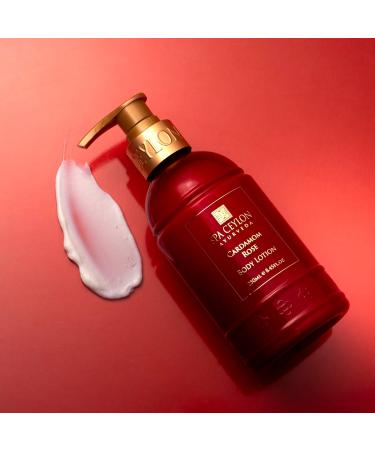 SPA CEYLON Cardamom Rose Hand Cream - Nourishing Moisturizer with Mango & Kokum Butter - Natural Hand Care for All Skin Types - International Shipping Available - Buy Online on GoSupps.com