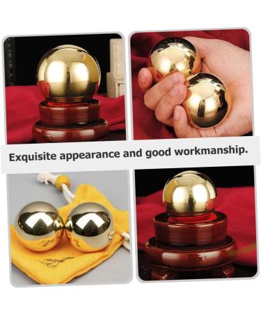 FOMIYES 6 Stk Gymnastics Ball | Brass Massage Device for Fitness & Health - Metal Balls for Exercise & Tissue Relief - Buy Online on GoSupps.com