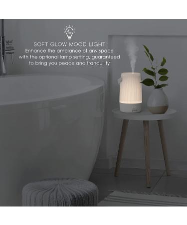 Pure Enrichment PureSpa Zen Cordless Essential Oil Diffuser - Portable & Travel-Friendly - 7.5 Hrs Lasting Aroma Diffuser - 2 Mist Settings, Optional Timer & Auto Shut-Off - Buy Online on GoSupps.com