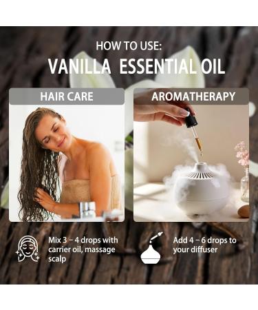 Coconut Essential Oil 4 Fl Oz and Vanilla Essential Oil 4 Fl Oz - Coconut & Vanilla Oil for Diffuser Aromatherapy Home Fragrance Skin & Hair Care DIY Candle & Soap Making Yoga - Buy Online on GoSupps.com