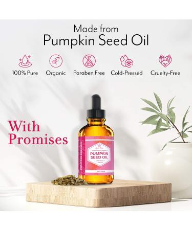 Leven Rose Pumpkin Seed Oil for Hair Growth - Nutty - 2 Fl Oz. - Buy Online on GoSupps.com