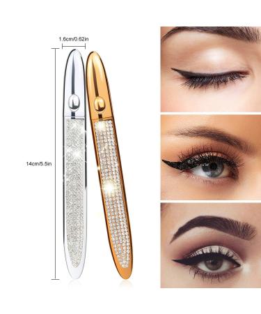 ICORIC Waterproof Liquid Eyeliner Pen & Eyelash Glue Duo Pack - Long-Lasting & Quick Drying - Non Magnetic Formula - Black - Buy Online on GoSupps.com