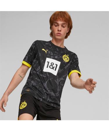 PUMA Unisex Away Jersey Replica T-Shirt XL Black | International Shipping Available - Buy Online on GoSupps.com