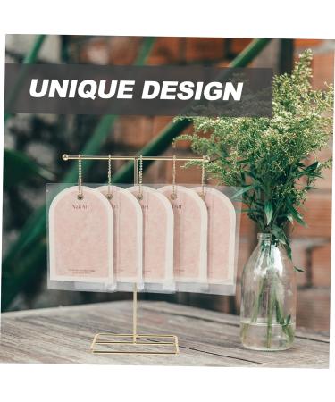 Mikinona 1 Set Nail Art Display Cardboard T Bracket Elegance Fake Nails Show Rack Salon Nail Art Display Holder Nail Art Showing Holder Manicure Paper Card False Nails - Buy Online on GoSupps.com