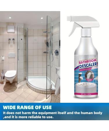 Acssart Bathroom Descaler Acssart Foam Cleaner Bathroom Descaler Foam Cleaner Acssart Foam Cleaner Bathroom Stubborn Stains Cleaner (5pcs) - Buy Online on GoSupps.com