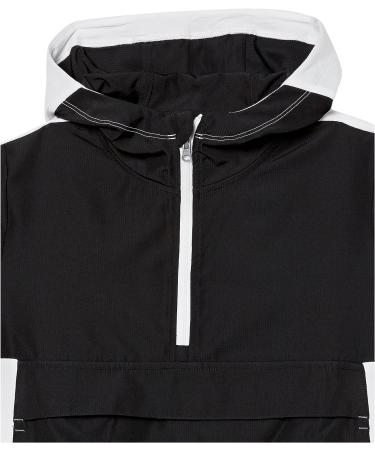adidas Boys Anorak Pullover - Black - Size Large | Shop Now - Buy Online on GoSupps.com