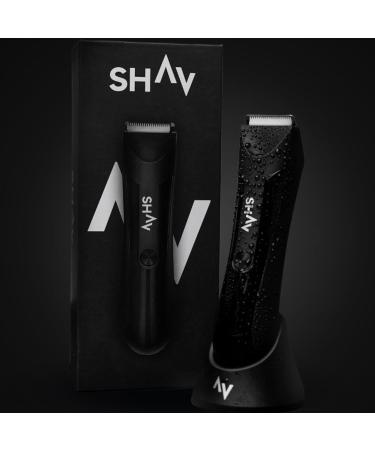 Shav Cutfree Waterproof Electric Trimmer | Men's Intimate & Body Hair Groomer with Changeable Ceramic Blade - Buy Online on GoSupps.com