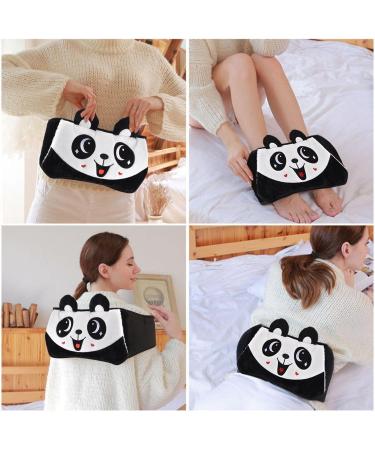 3-in-1 Portable PVC Panda Hot Water Bottle | Soft Waist Cover & Hand Warmer for Pain Relief - Ideal for Kids & Adults - Buy Online on GoSupps.com