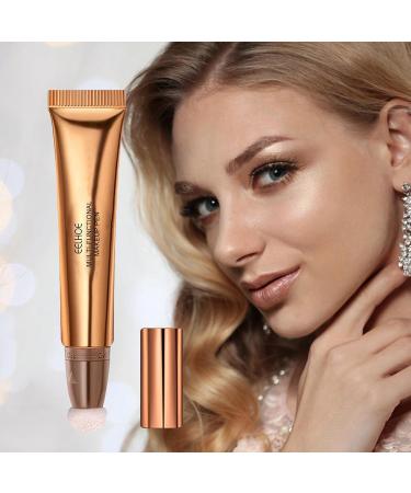 Multi Stick - Portable Highlighter Makeup Stick Luxurious - Makeup Stick Plaster Design Highlight Bronzer Shaping Trimming Stick with Air Cushion Applicator Highlighter (Light Pink) - Buy Online on GoSupps.com
