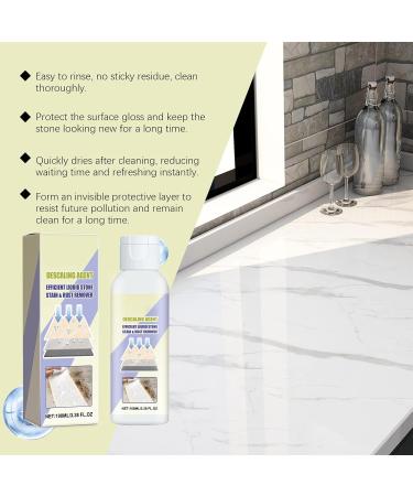 Stone Stain Removers Cleaner 100ML for Indoor and Outdoor Surfaces Oil and Dirt Removal - Buy Online on GoSupps.com