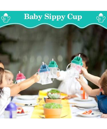 JOYWA Soft Spout Sippy Cup with Weighted Straw - Leak-proof, Spill-proof, Break-proof - 160ml Toddler Learner Cup for 6+ months (Green) - Buy Online on GoSupps.com