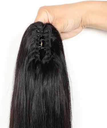 Ponytail Extensions 26Inch Heat Resistant Pony Tail Hair piece For Women Straight Claw Clip On Ponytail Hair Extensions Ponytail Hair Extension for Women(26inches) - Buy Online on GoSupps.com
