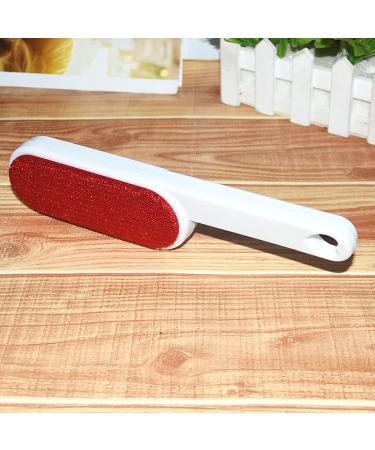 Pet Fur Brush Set - Reusable & Washable Double-Sided Lint Remover for Clothes & Coats - Efficient Debris Cleaner in Red - Buy Online on GoSupps.com