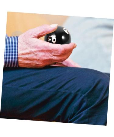 Fomiyes 4-Piece Metal Massage Globe Stress Balls - Hand Roller Massage Tool for Stress Relief & Exercise - Buy Online on GoSupps.com