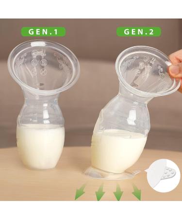 Haakaa Manual Breast Pump with Suction Base - 5oz/150ml - Buy Online on GoSupps.com