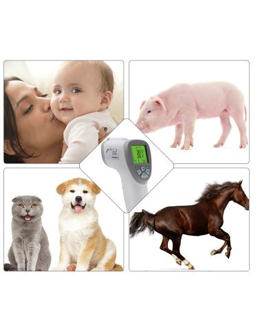 Non Contact Infrared Thermometer Pet Thermometer 3 Modes Body Temperature Tester for Veterinarian Non-Contact Digital Thermometer for Pig Sheep Horse Dog - Buy Online on GoSupps.com