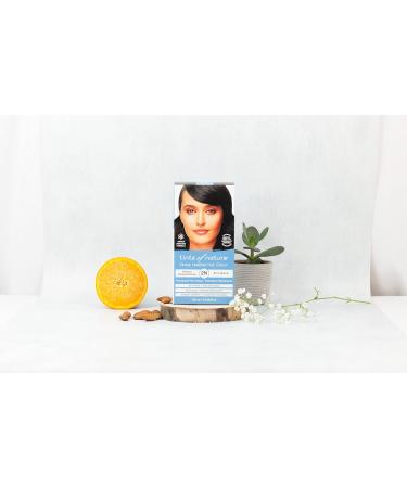 Tints of Nature 2N Natural Darkest Brown Permanent Hair Dye - Ammonia-Free Gray Coverage 130ml | Natural Dark Brown Hair Color - Buy Online on GoSupps.com