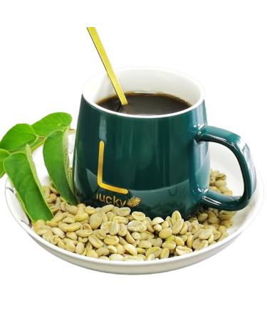 FixtureDisplays Ethiopian Yirgacheffe Raw Green Unroasted Coffee Beans 32 Ounces Size 15883-32oz-1D