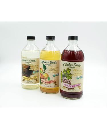Mother Earth Organic - Apple Cider Vinegar - Pack of 2 - 32 Fl Oz. - Buy Online on GoSupps.com