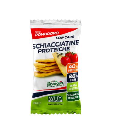 WHY NATURE Protein Presses Low Carb flavor tomato glutenfree 30 g