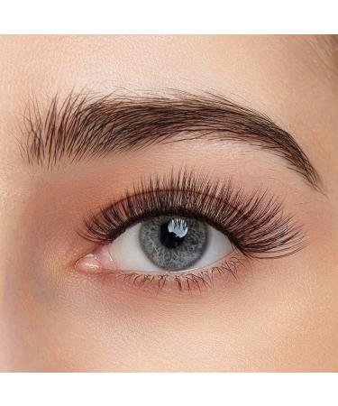 Buy Beyelian C Curl Cluster Eyelashes - 48 PCs DIY 0.07mm Individual Lash Extensions (14mm) with Super Thin Black Band - Perfect for Home Use - Buy Online on GoSupps.com