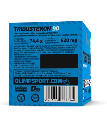Olimp Tribusteron 90 - 120 Capsules | Boost Testosterone & Muscle Growth | Fast International Shipping - Buy Online on GoSupps.com