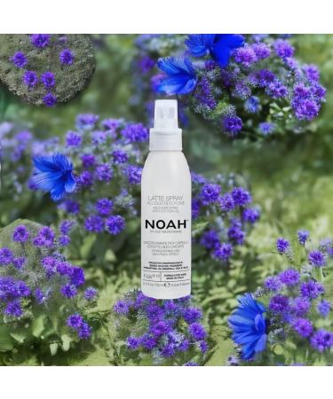 NOAH Natural 5.12 Milk Hair Spray with Cotton Oil For Straightening and Anti-Frizzy Effect 150ml - Buy Online on GoSupps.com